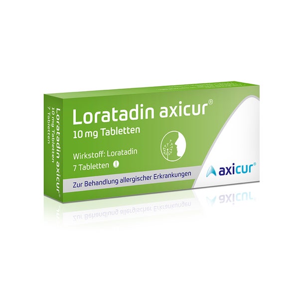 Loratadin Axicur 10 Mg Tabletten 7 St