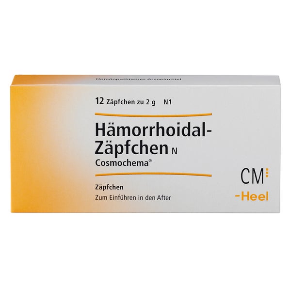 Hämorrhoidal-zäpfchen N Cosmochema 12 St