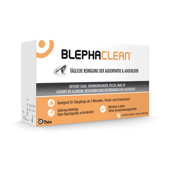 Blephaclean Sterile Kompressen 20 St