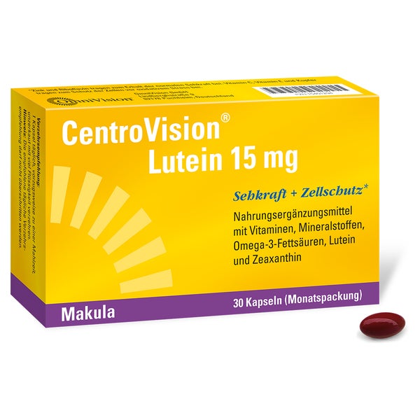 Centrovision Lutein 15 Mg 30 St