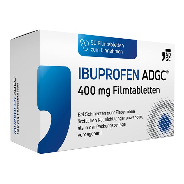 Ibuprofen Adgc 400 Mg Filmtabletten 50 St