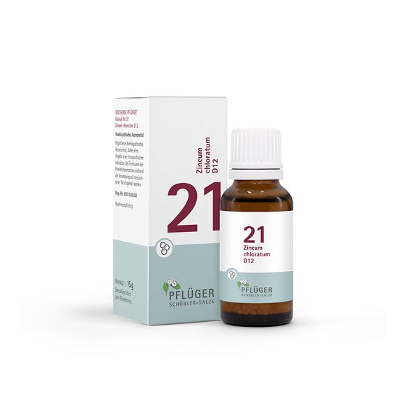 Biochemie Pflüger Glo Nr.21 Zincum Chloratum D12 15 g