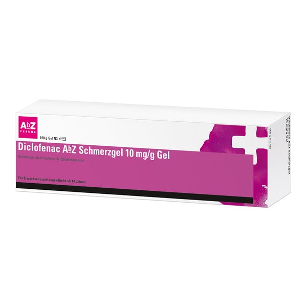 Diclofenac Abz Schmerzgel 10 Mg/g Gel 150 g