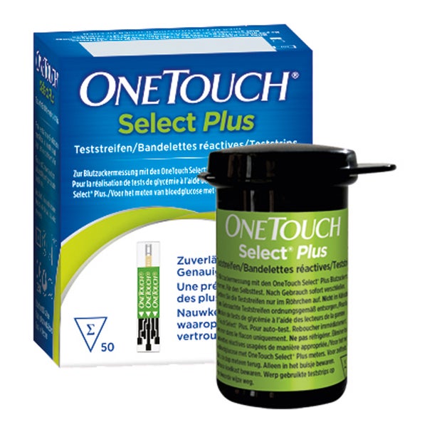 One Touch Select Plus Blutzucker Teststreifen 50 St