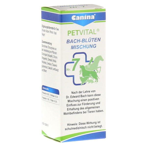 Petvital Bachblüten Nr. 7 Vet 10 g
