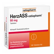 Herzass-ratiopharm 50 Mg 100 St