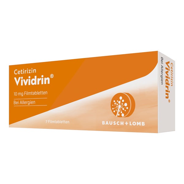 Cetirizin Vividrin 10mg Filmtabletten 7 St