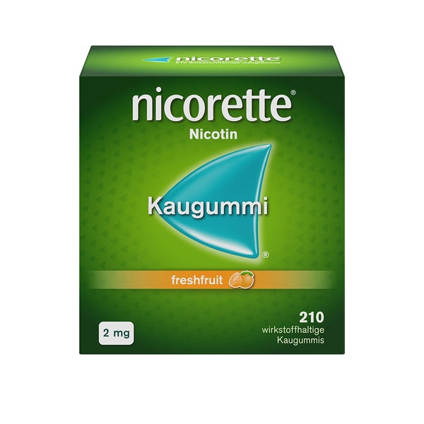 Nicorette Kaugummi 2 Mg Freshfruit 210 St