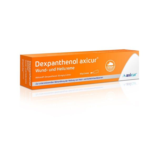 Dexpanthenol Axicur Wund-und Heilcreme 50 Mg/g Cre 50 g