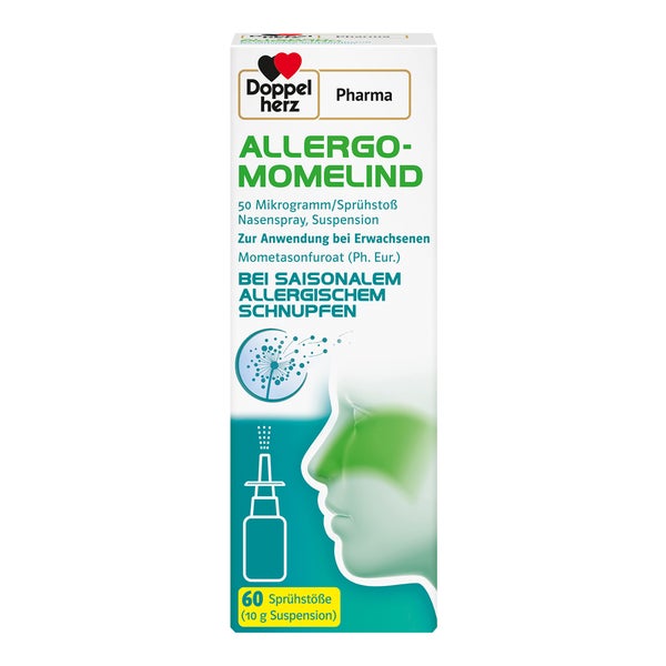 Allergo-momelind 50 Ug/sprühstoß Nasenspray Suspen 10 g