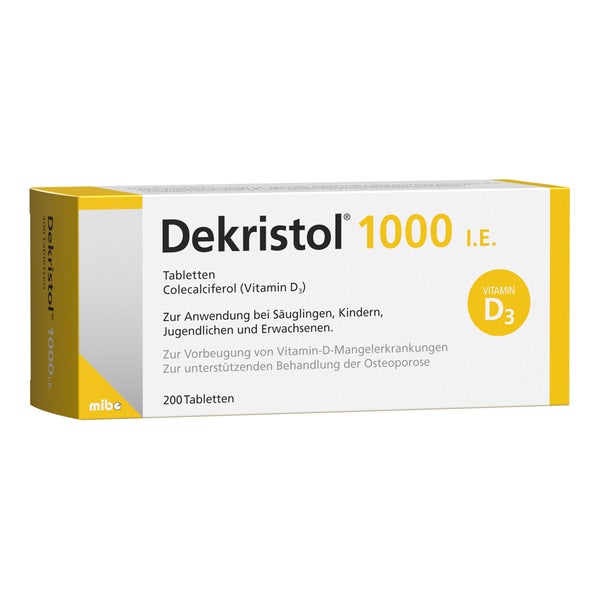 Dekristol 1000 I.e. Tabletten 200 St