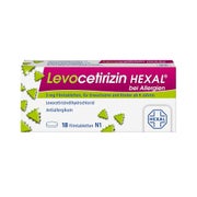 Levocetirizin Hexal Bei Allergien 5mg Filmtabl. 18 St