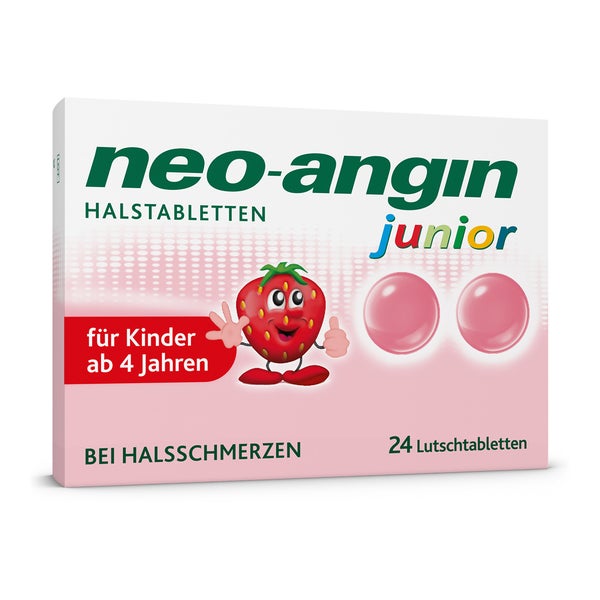 Neo-angin Junior Halstabletten 24 St