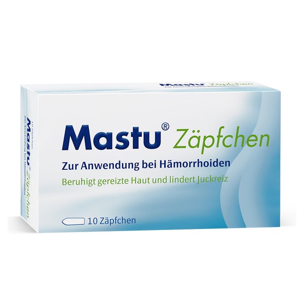 Mastu Zäpfchen Hämorrhoiden 10 St