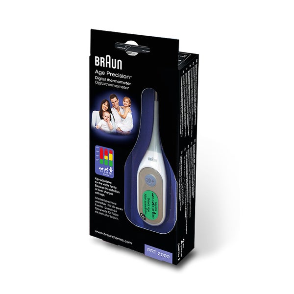 Braun Digital-thermometer Prt2000 Ageprecision 1 St