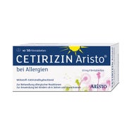 Cetirizin Aristo Bei Allergien 10mg Filmtabletten 50 St