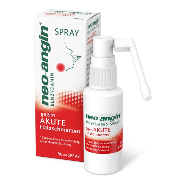 Neo-angin Benzydamin Gg Akute Halsschmerzen Spray 30 ml