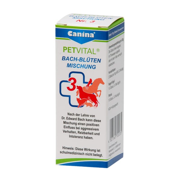 Petvital Bachblüten Nr. 3 Vet 10 g