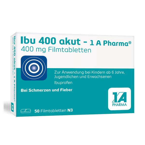 Ibu 400 Akut - 1a Pharma 50 St