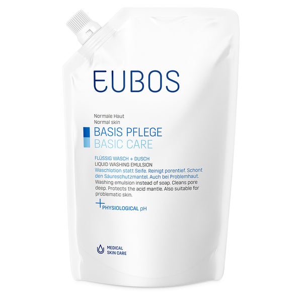 Eubos Fluessig Blau Nachfuell Beutel 400 ml