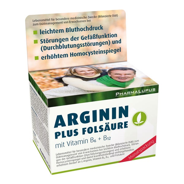 Arginin Plus Folsäure Kapseln 120 St