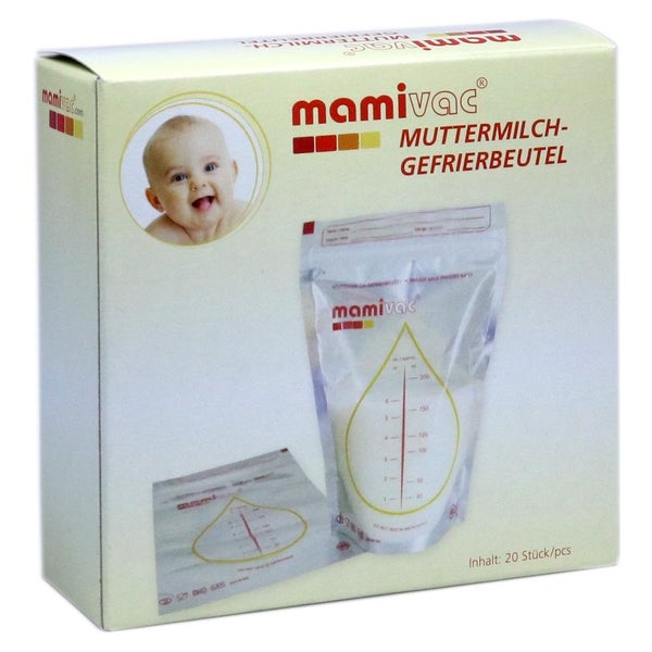 Mamivac Muttermilch Gefrierbeutel 20 St