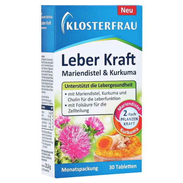 Klosterfrau Leber Kraft Tab 30 St 30 St