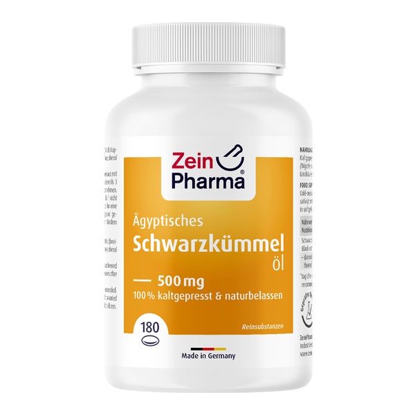 Ägyptisches Schwarzkümmelöl Kapseln 500mg 180 St