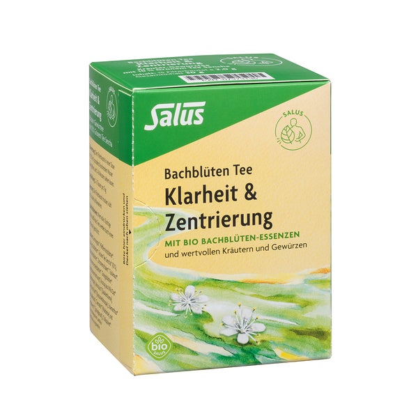 Bachblüten Tee Klarheit & Zentrierung Bio Salus 15 St