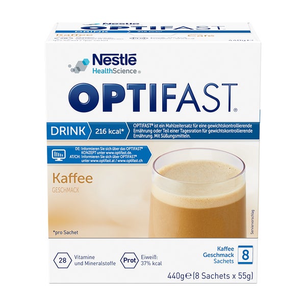 Optifast Home Drink Kaffee 8X55 g