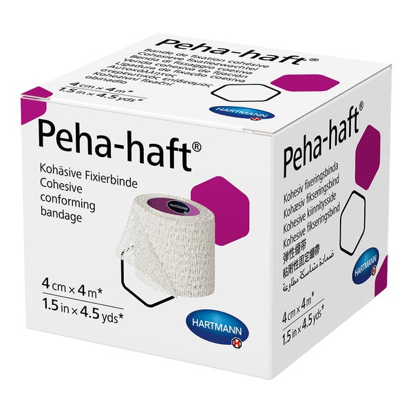 Peha-haft Latexfrei Fixierbinde 4cmx4m 1 St