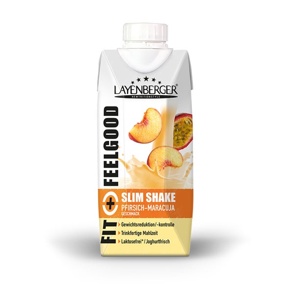 Layenberger Fit+feelgood Slim Shake Pfirsich-marac 330 ml