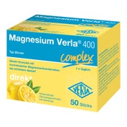 Magnesium Verla 400 Zitrone Direkt-granulat 50 St