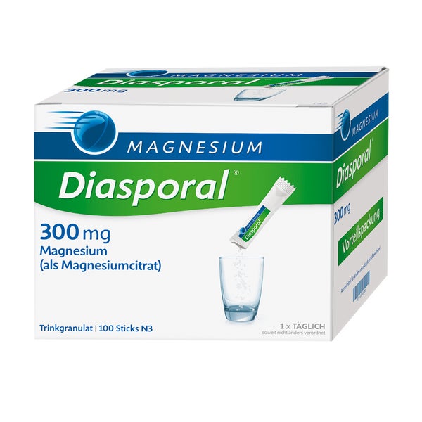 Magnesium-diasporal 300mg 100 St