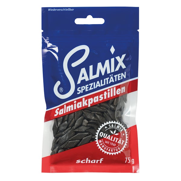 Salmix Salmiakpastillen Scharf 75 g