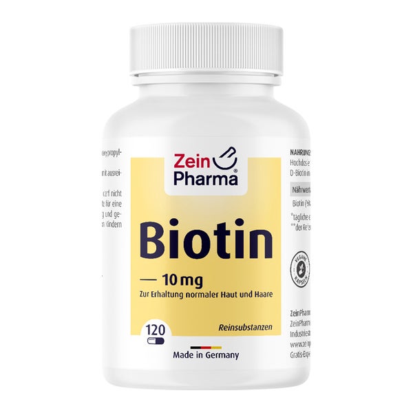 Biotin 10 Mg Kapseln Hochdosiert 120 St