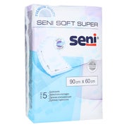 Seni Soft Super Bettschutzunterlagen 90x60 5 St