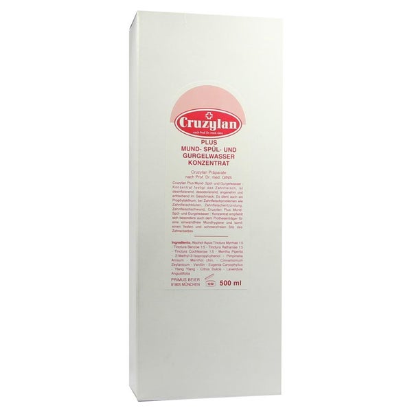 Cruzylan Plus Mund- Spül U. Gurgelwasserkonzentrat 500 ml