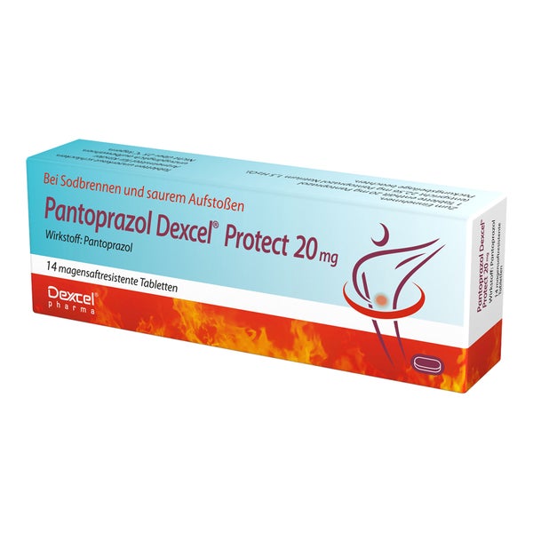Pantoprazol Dexcel Protect 20 Mg 14 St