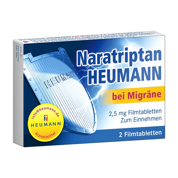 Naratriptan Heumann Bei Migräne 2.5 Mg Filmtabl. 2 St