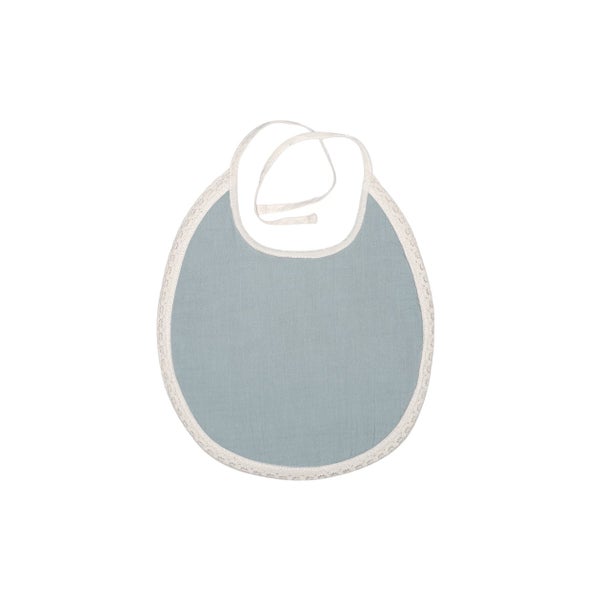 Musselin Lätzchen Paris Blau