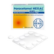 Paracetamol 500mg Hexal Bei Fieber Und Schmerzen 20 St