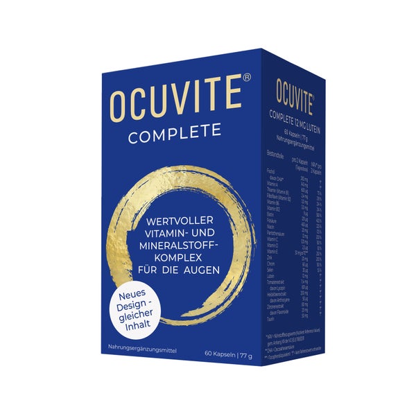Ocuvite Complete 12mg Lutein 60 St