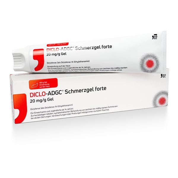 Diclo-adgc Schmerzgel Forte 20 Mg/g Gel 180 g