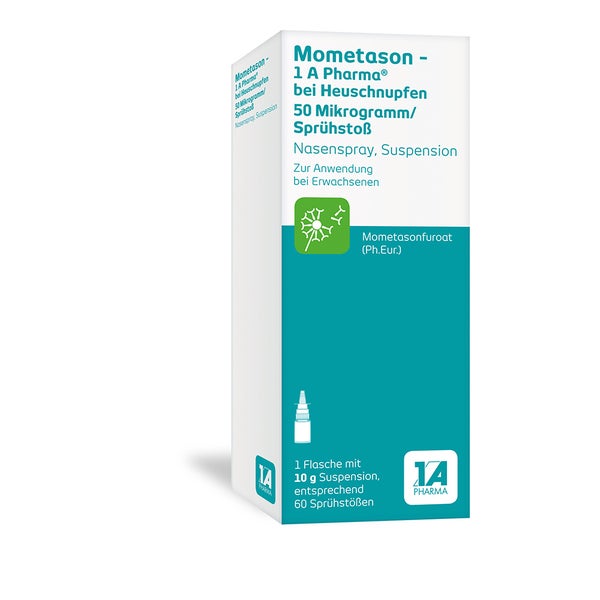 Mometason - 1 A Pharma Bei Heuschnupfen 50mgr/stoß 10 g