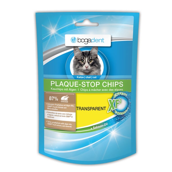 Bogadent Plaque-stop Chips Katze 50 g
