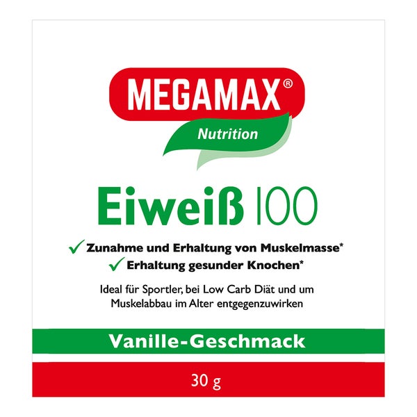 Eiweiss 100 Vanille Megamax 30 g