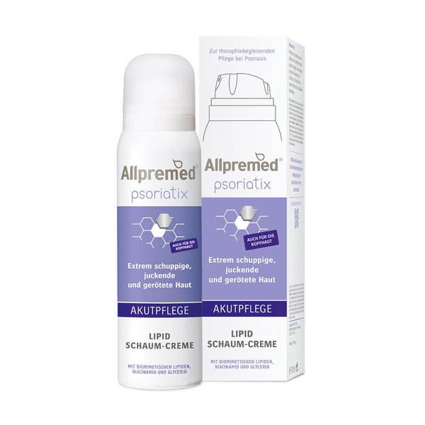 Allpremed Psoriatix Lipid Schaum-creme Akutpflege 100 ml