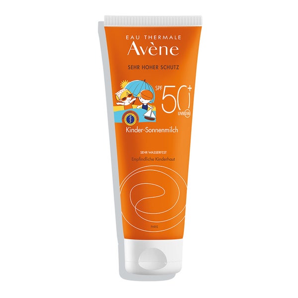 Avene Sunsitive Kindersonnenmilch Spf 50+ 250 ml