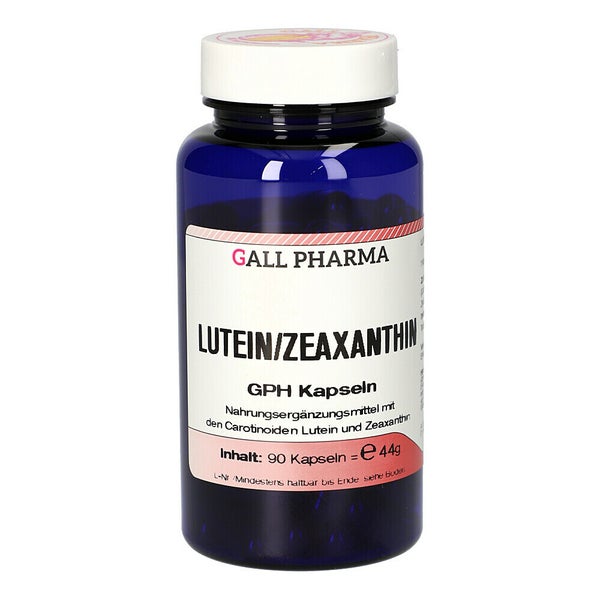 Lutein/zeaxanthin Gph Kapseln 90 St